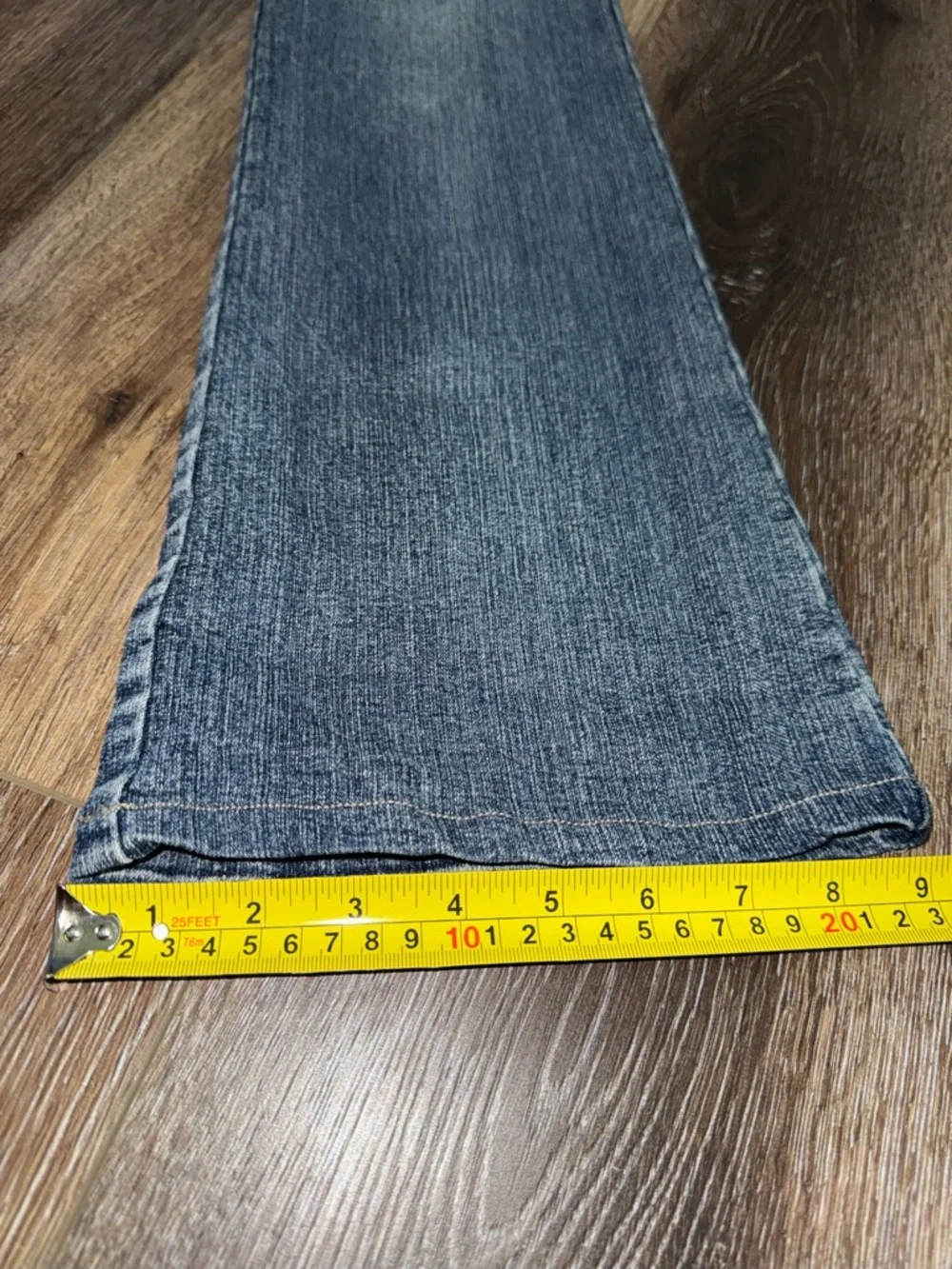 Vintage 90s DANIEL Original Design Embroidered Peacock Floral Jeans Size 3-4 - Picture 14 of 14
